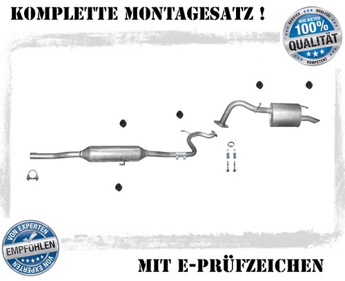 Auspuffanlage toyota yaris - auspuffanlage,