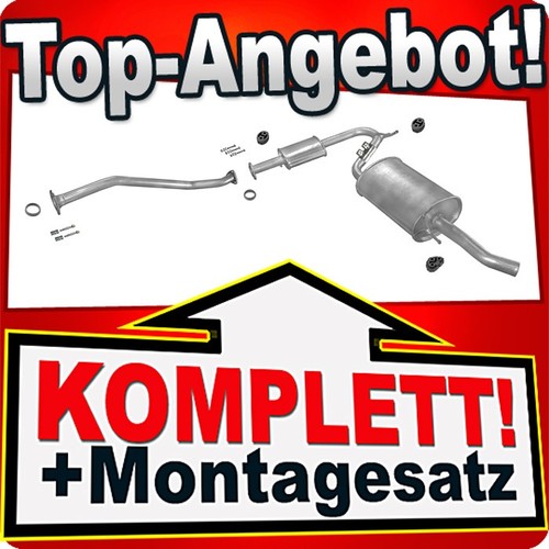 Auspuff für fiat ducato - auspuff,