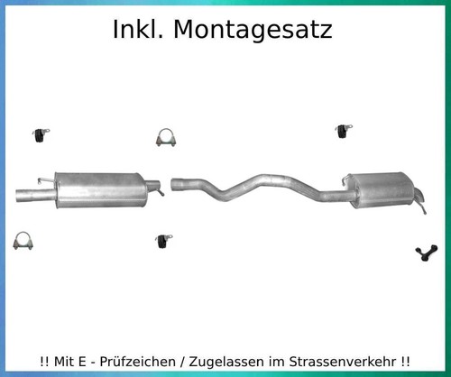 Auspuffanlage für - , vw