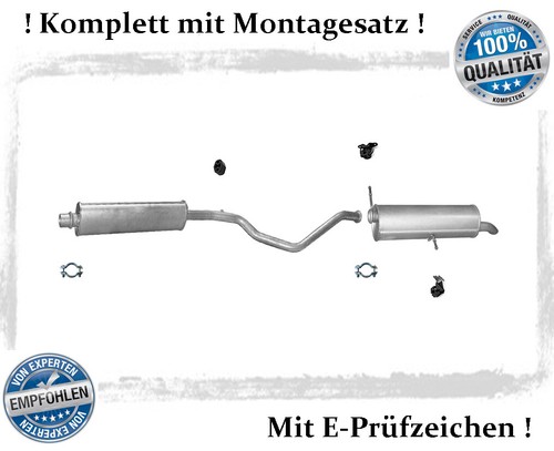 Auspuffanlage für peugeot - für,