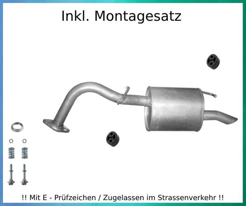 Endschalldämpfer für toyota - für,