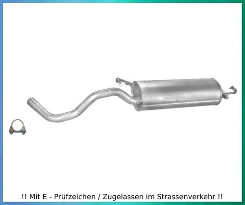 Endschalldämpfer für golf - für, vw