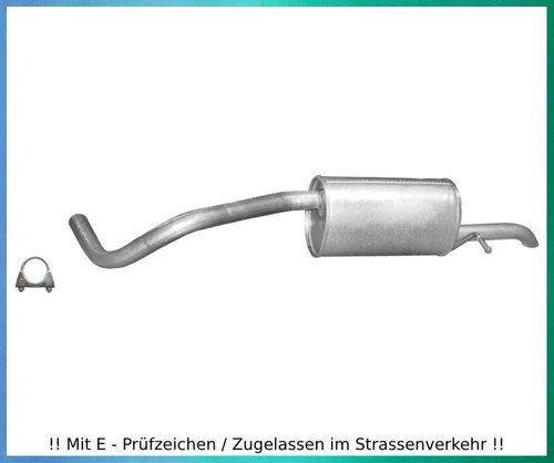 Endschalldämpfer für polo - für,