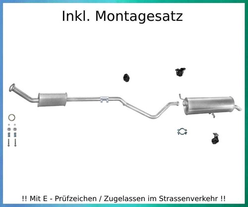 Auspuffanlage für peugeot - für, 307