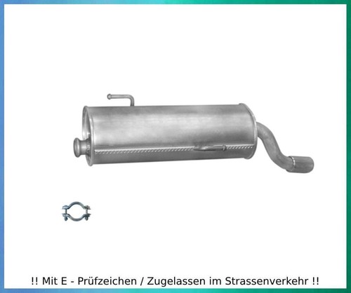 Endschalldämpfer für peugeot - für,