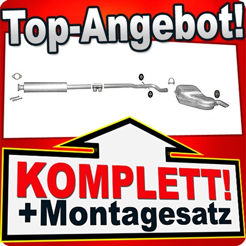 Auspuff für volvo v70 - auspuff, ii
