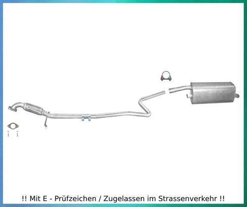 Auspuffanlage für ford - auspuffanlage,