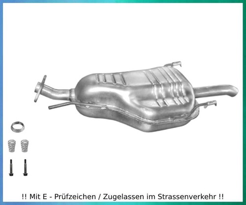 Endschalldämpfer für opel - für,