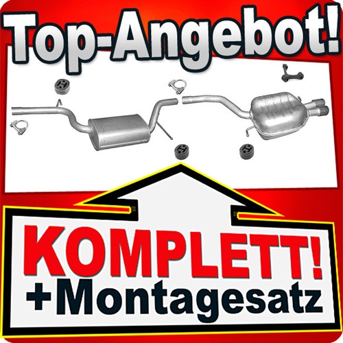 Auspuff für passat cc - auspuff, &