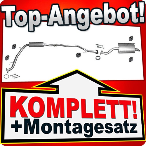 Auspuff für honda jazz 2 - auspuff,