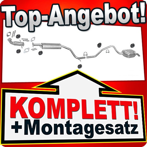 Auspuff für ford mondeo mk3 - auspuff,