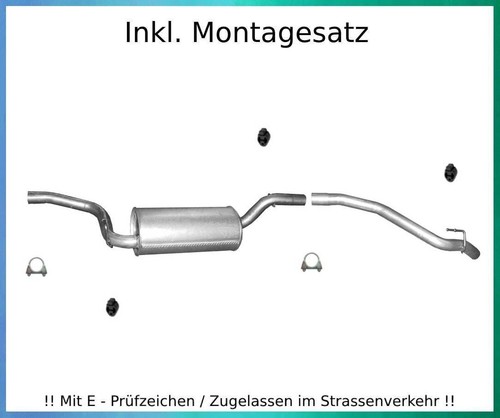 Endschalldämpfer endrohr - endschalldämpfer,