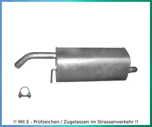 Endschalldämpfer für ford - endschalldämpfer,