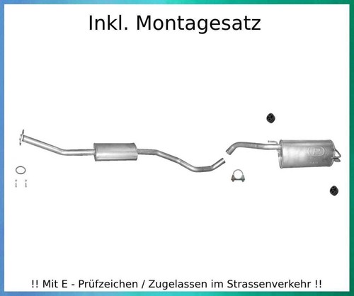 Auspuffanlage für nissan - auspuffanlage,