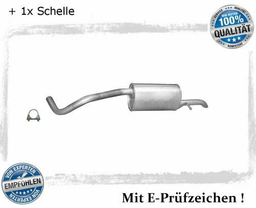 Endschalldämpfer für fox - für,