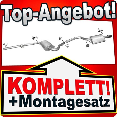 Auspuff für audi - auspuff, b7)