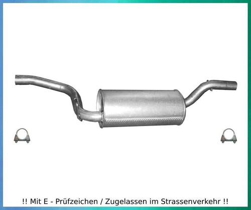 Endschalldämpfer für ford - endschalldämpfer,
