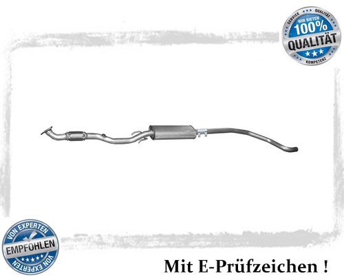 Mittelschalldämpfer für opel - für,