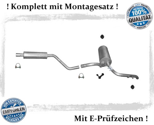 Auspuffanlage audi 4 - audi, 55kw