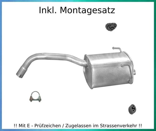 Endschalldämpfer für fiat - endschalldämpfer,
