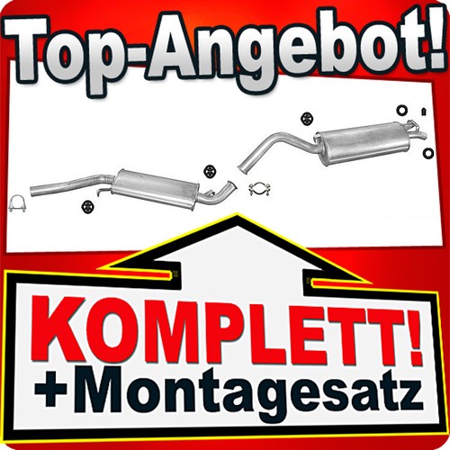 Auspuff für audi 100 - auspuff,