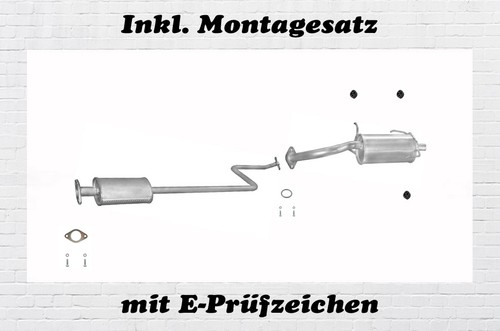 Auspuffanlage für nissan - für,