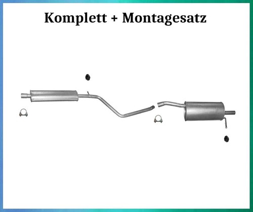 Auspuffanlage dacia duster 6 - auspuffanlage, 1.6