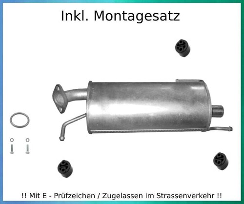 Endschalldämpfer für opel - endschalldämpfer,