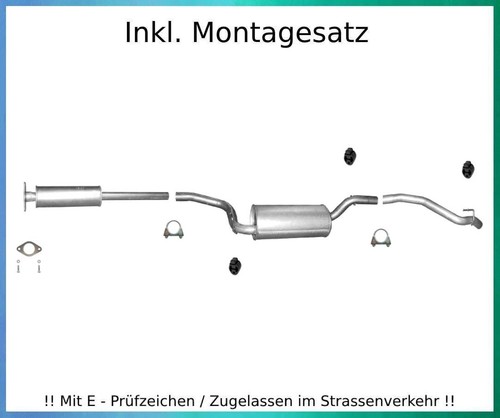 Auspuffanlage für ford - auspuffanlage, focus