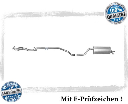Auspuffanlage für opel - auspuffanlage,