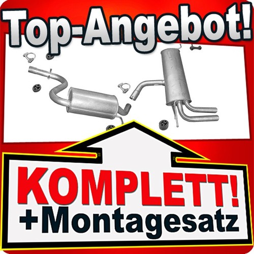 Auspuff für seat - für, leon