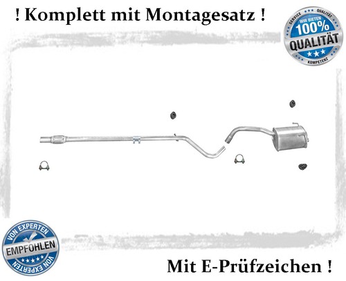 Auspuffanlage für fiat panda - fiat,