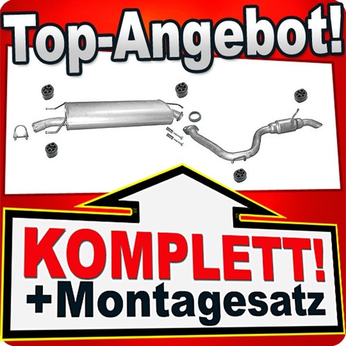 Auspuff für toyota rav - toyota, iii