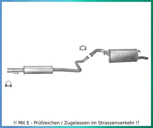 Auspuffanlage für toyota - auspuffanlage,