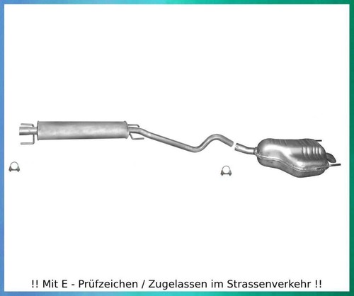 Auspuffanlage für opel - für, astra