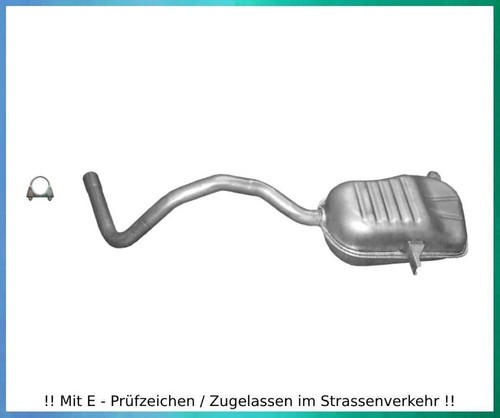 Endschalldämpfer für renault - endschalldämpfer,