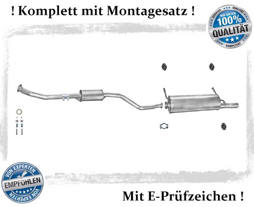 Auspuffanlage citroen xsara - auspuffanlage,