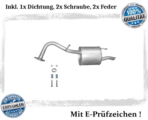Endschalldämpfer für toyota - endschalldämpfer,