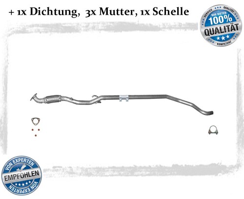 Mittelrohr kat opel corsa d - corsa,