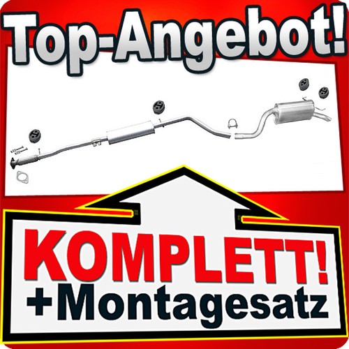 Auspuff für fiat idea - für,