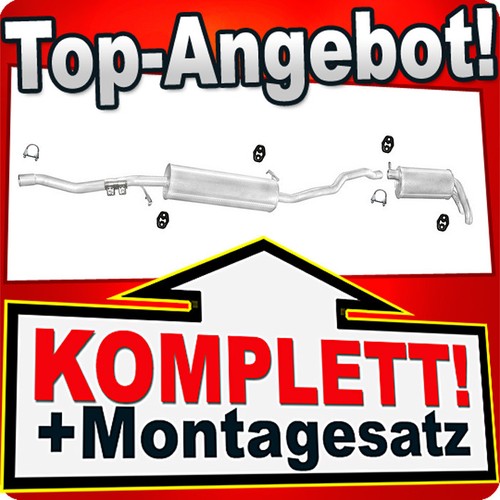 Auspuff für sharan 1 9 - auspuff,