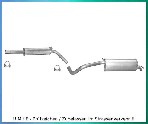Auspuffanlage für skoda - auspuffanlage,