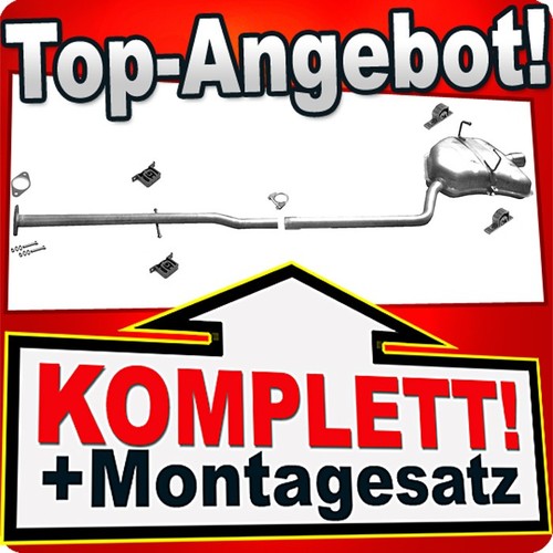 Auspuff für mini one r50 - auspuff,