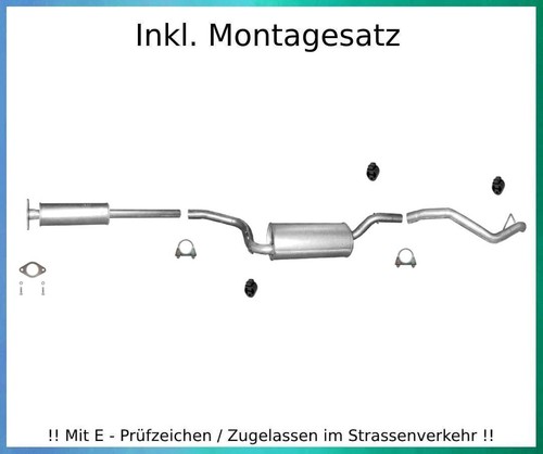 Auspuffanlage für ford focus - auspuffanlage,