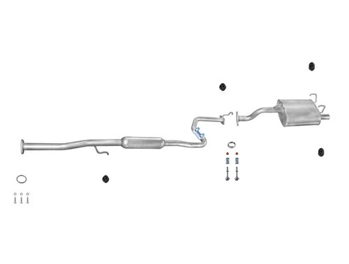 Auspuffanlage für honda civic - auspuffanlage,