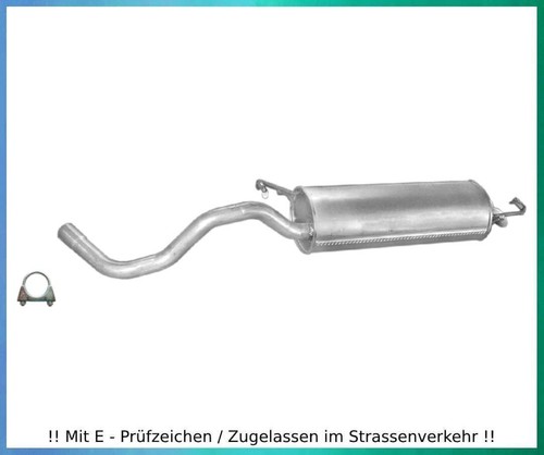 Endschalldämpfer für golf - vw,