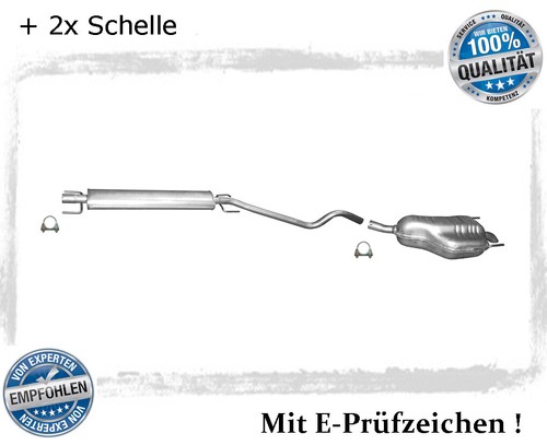 Auspuffanlage für opel astra - opel,
