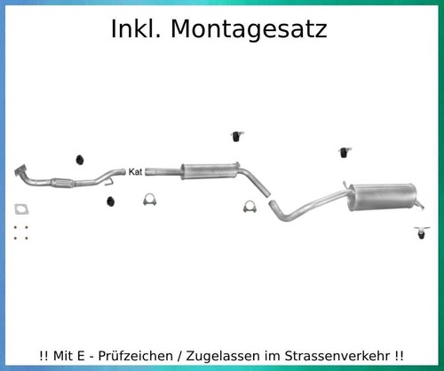Auspuffanlage polo 1 4 - auspuffanlage, vw