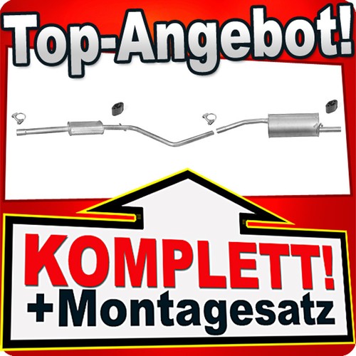 Auspuff für dacia sandero - dacia, i