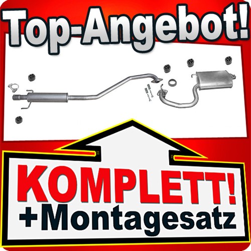 Auspuff für toyota - auspuff, avensis